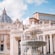 Saint Peter’s Basilica with the fountain in Saint Peter’s Square, Vatican City